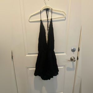 Kendall and Kylie halter romper